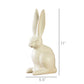 Sitting Hare, Ceramic - Large - Matte White Set Of 4 By HomArt | Ornaments | Modishstore - 4