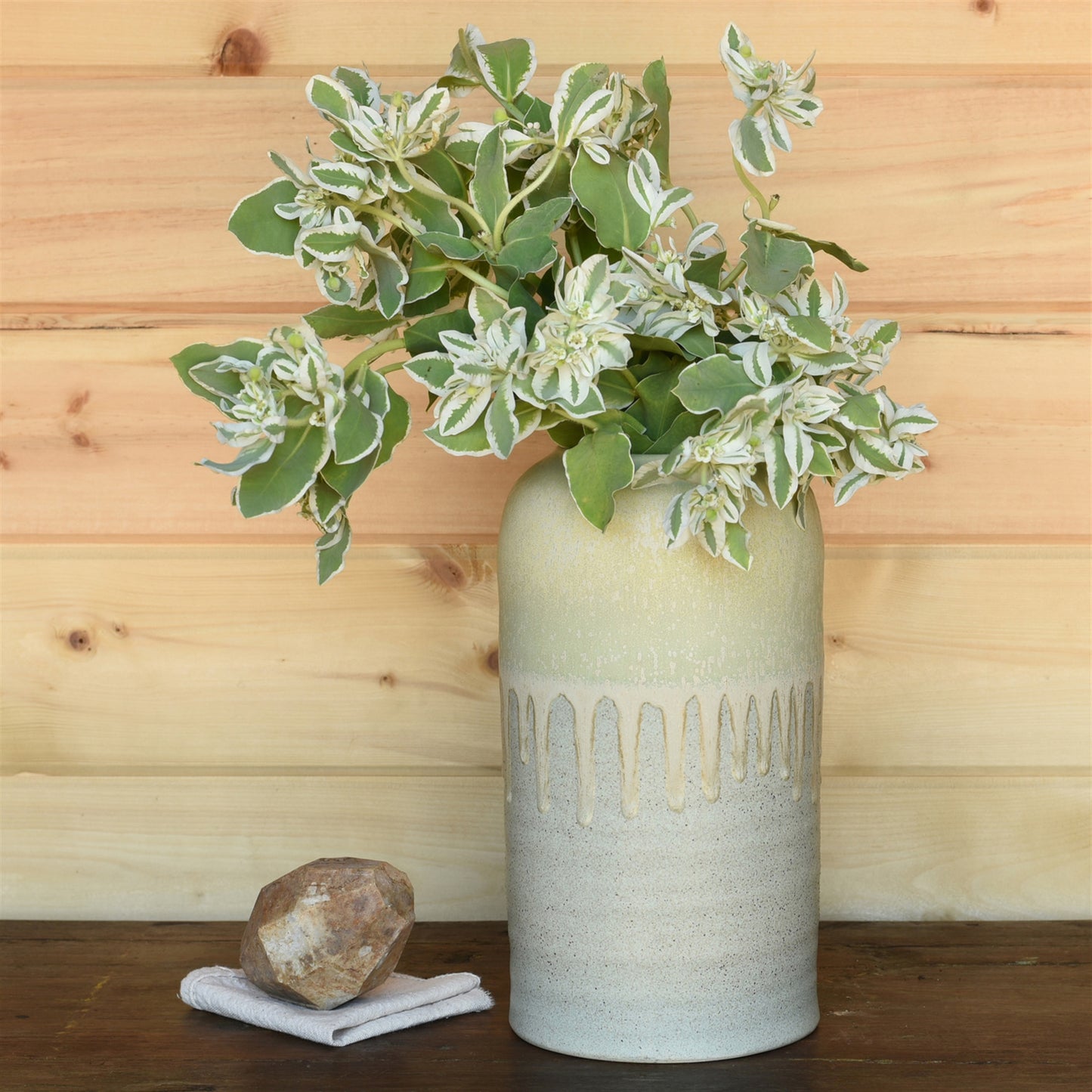 Kina Vase, Ceramic - Green Set Of 4 By HomArt | Vases | Modishstore - 2