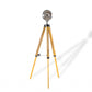 Brown Tripod Floor Lamp With Cone By Homeroots | Floor Lamps | Modishstore - 8