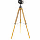 Brown Tripod Floor Lamp With Cone By Homeroots | Floor Lamps | Modishstore - 7