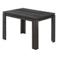 Black Dining Table By Homeroots | Dining Tables | Modishstore - 1