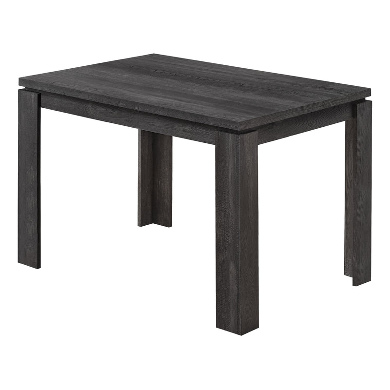 Black Dining Table By Homeroots | Dining Tables | Modishstore - 1