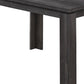 Black Dining Table By Homeroots | Dining Tables | Modishstore - 3