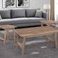 Set of Three Taupe Coffee Table By Homeroots | Coffee Tables | Modishstore - 1