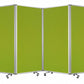 Green Metal 6 Panel Screen By Homeroots | Room Dividers | Modishstore - 5
