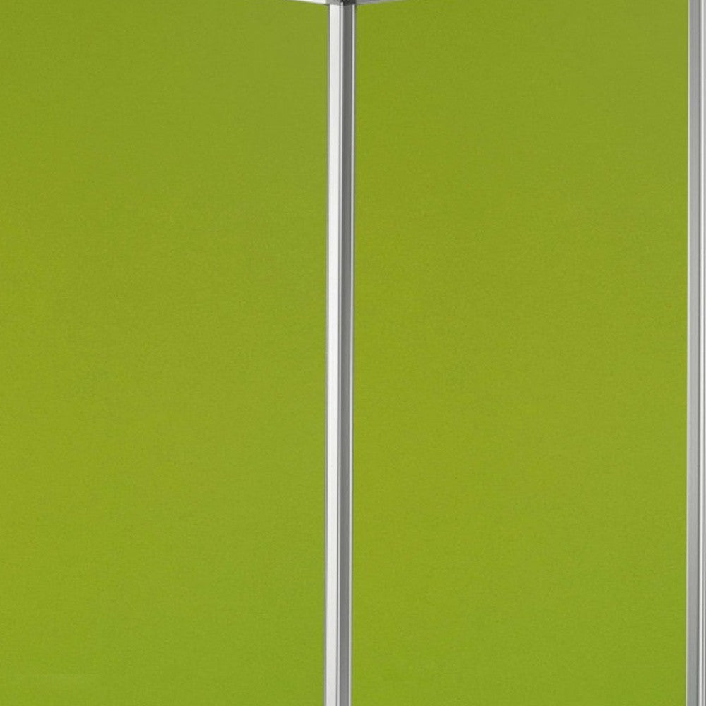 Green Metal 6 Panel Screen By Homeroots | Room Dividers | Modishstore - 2