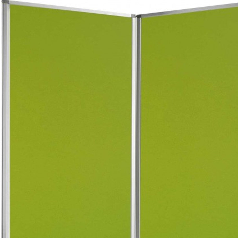 Green, Metal, 9 Panel, Screen By Homeroots | Room Dividers | Modishstore - 2