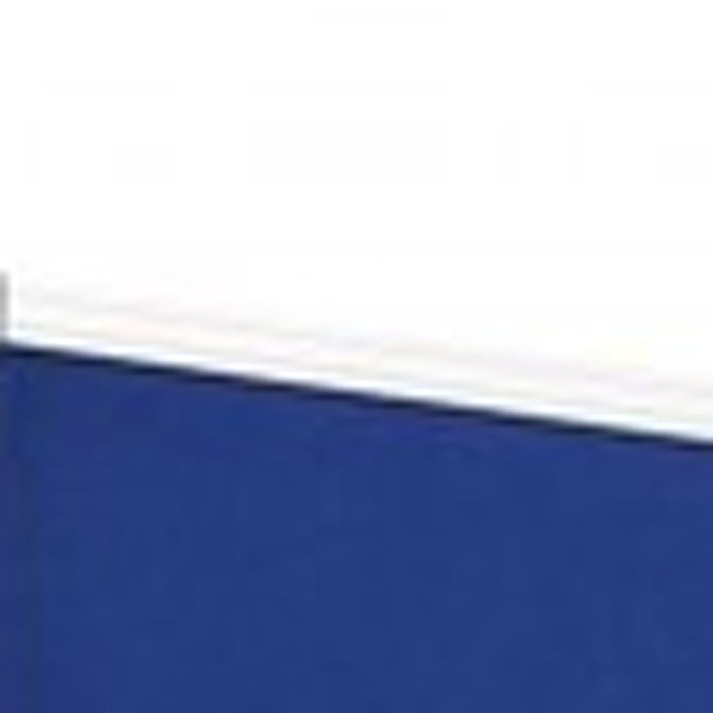 Blue Metal 6 Panel Screen By Homeroots | Room Dividers | Modishstore - 4