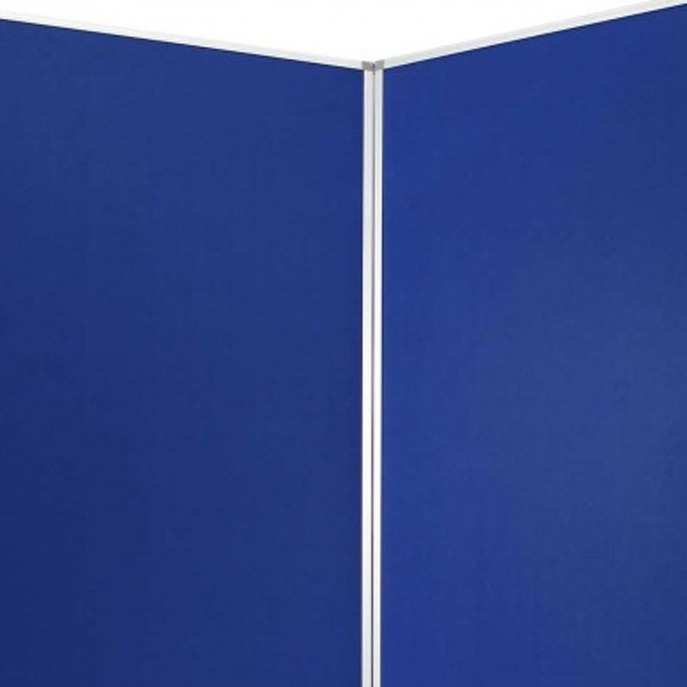Blue, Metal, 9 Panel, Screen By Homeroots | Room Dividers | Modishstore - 2