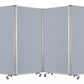 Metal Grey 6 Panel Screen By Homeroots | Room Dividers | Modishstore - 5