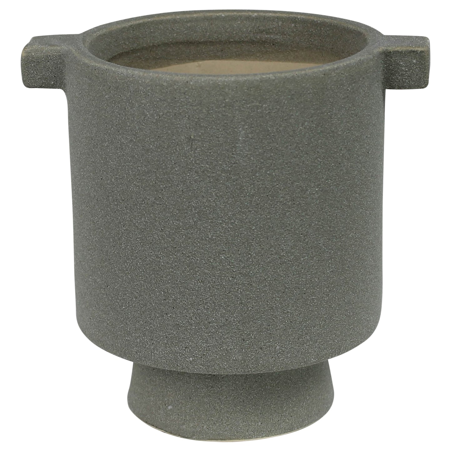 Flynn Cachepot, Ceramic, Light Green Set Of 4 By HomArt | Planters, Troughs & Cachepots | Modishstore