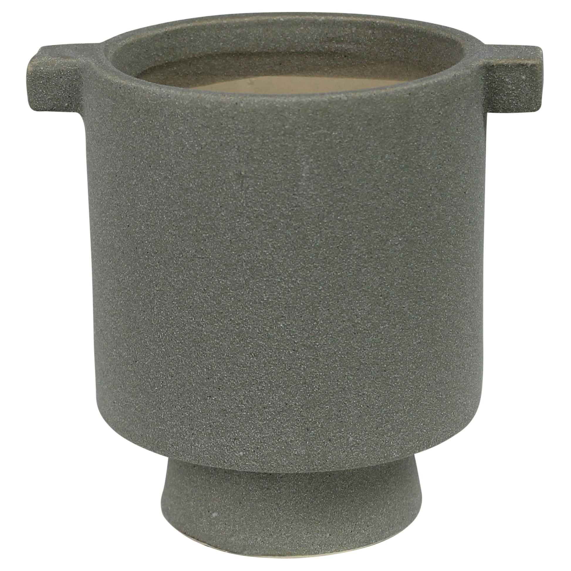 Flynn Cachepot, Ceramic, Light Green Set Of 4 By HomArt | Planters, Troughs & Cachepots | Modishstore