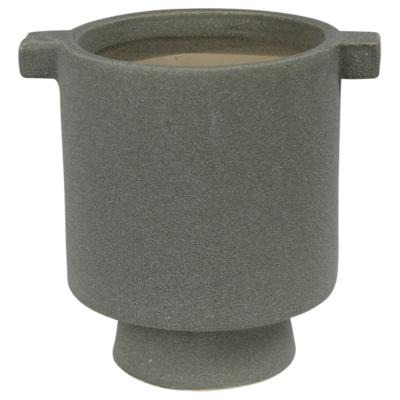 Flynn Cachepot, Ceramic, Light Green Set Of 4 By HomArt | Planters, Troughs & Cachepots | Modishstore