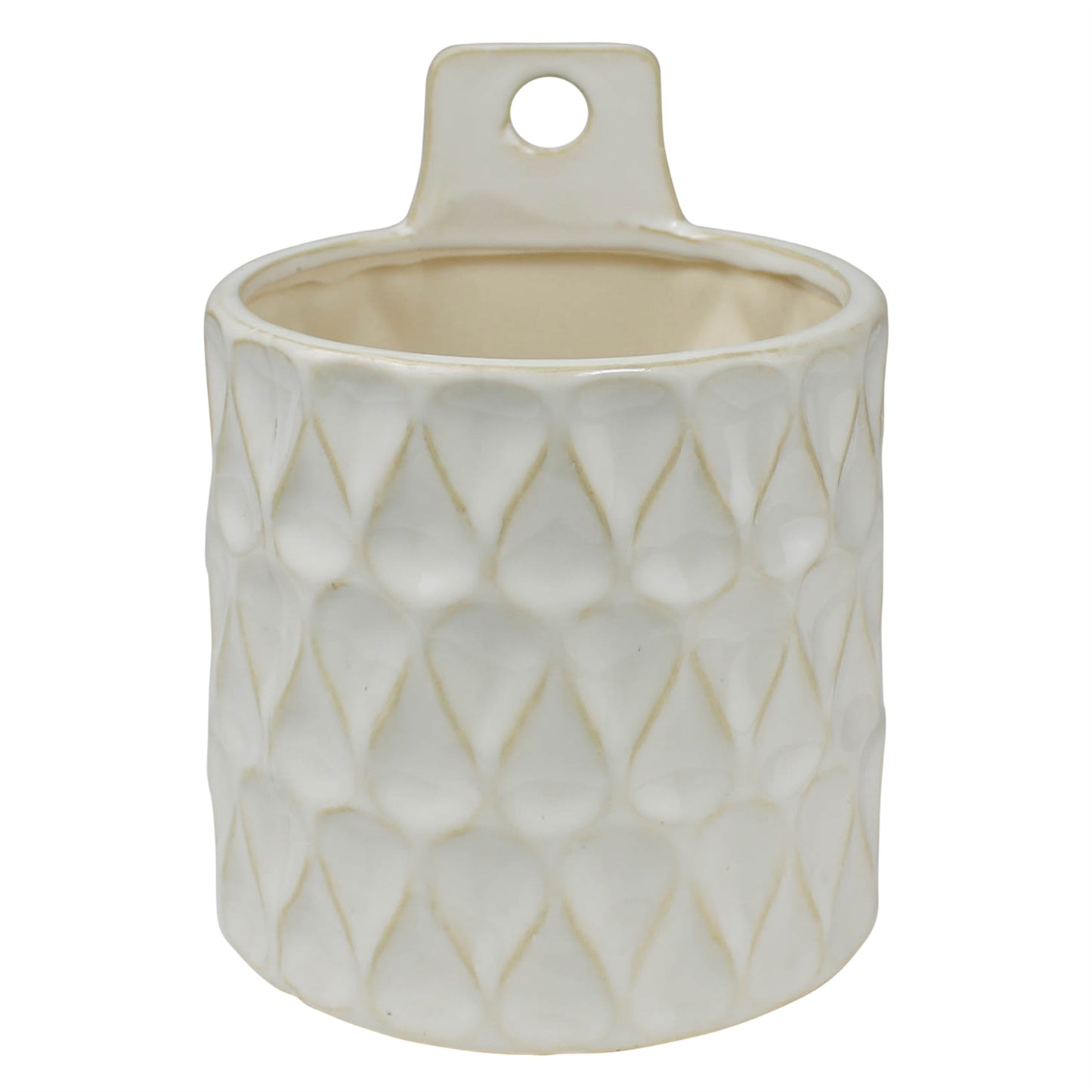 Elza Wall Planter, Ceramic - Small Set Of 4 By HomArt | Planters, Troughs & Cachepots | Modishstore - 2