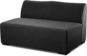 Charcoal Loveseat By Homeroots | Loveseats | Modishstore - 3