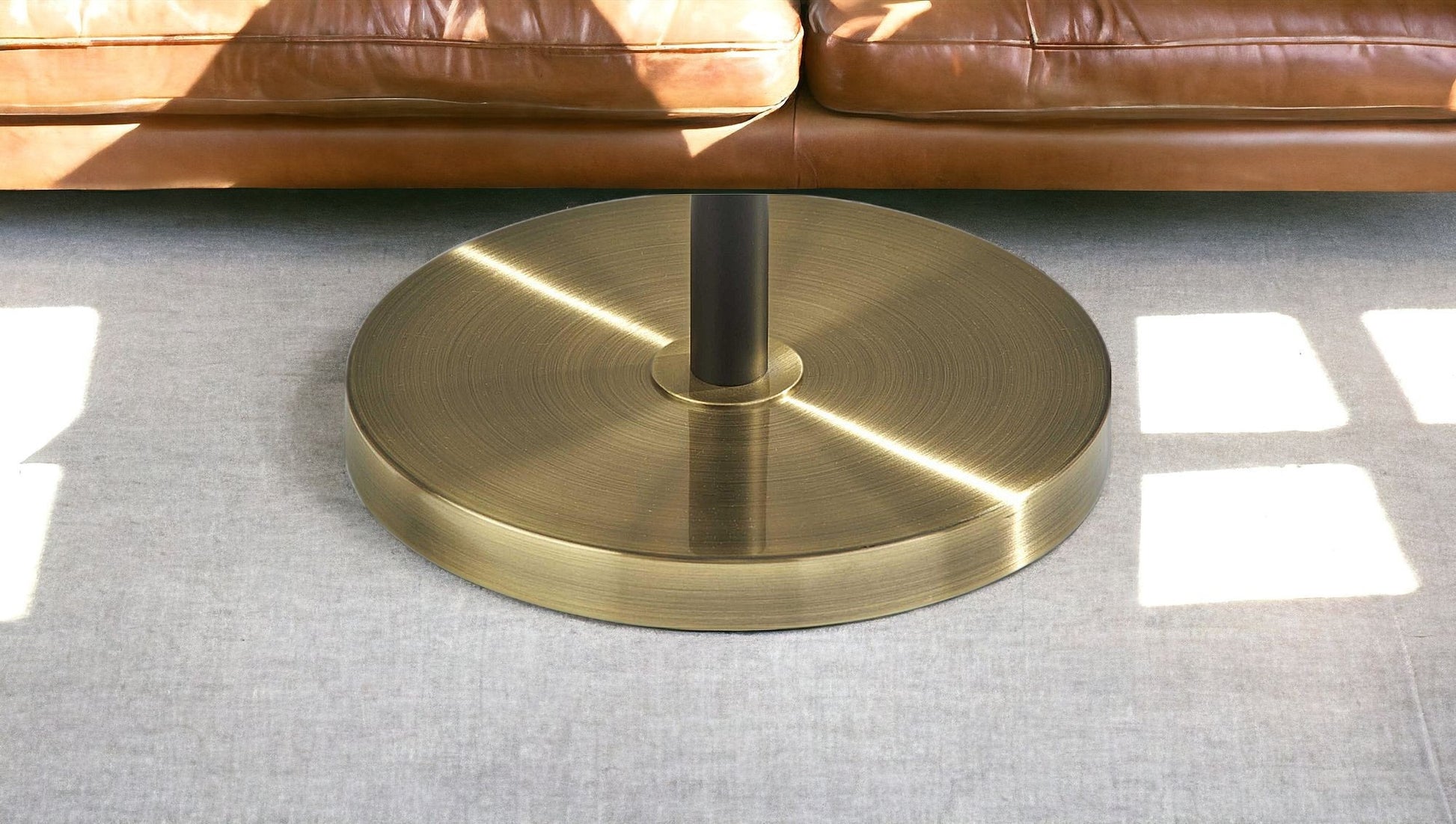 Black And White Three Light Tree Floor Lamp With White Metal Bell Shade By Homeroots | Floor Lamps | Modishstore - 2