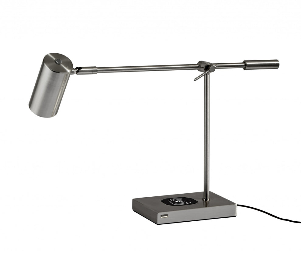 Silver Metal Novelty With Drum By Homeroots | Table Lamps | Modishstore - 4
