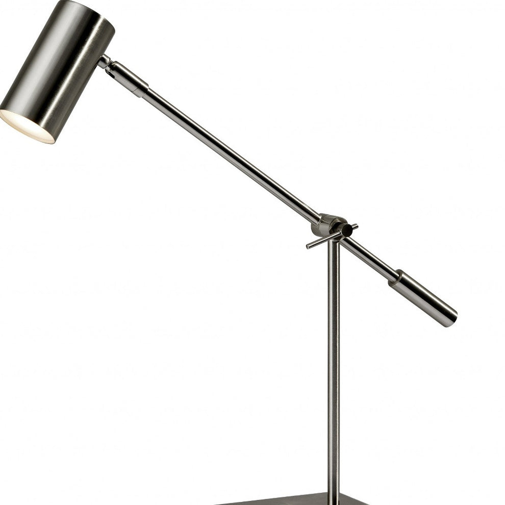 Silver Metal Novelty With Drum By Homeroots | Table Lamps | Modishstore - 7