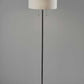 Silver Three Light Tree Floor Lamp With White Linen Drum Shade By Homeroots | Floor Lamps | Modishstore - 20