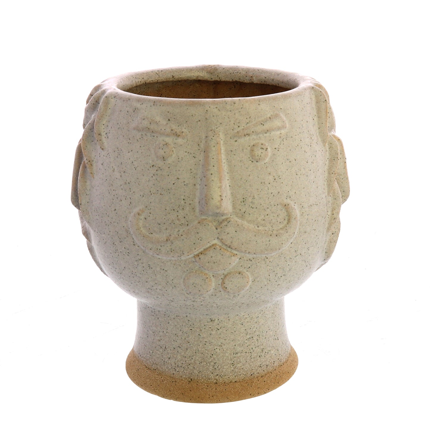 Duke Cachepot, Ceramic - White Set Of 4 By HomArt | Planters, Troughs & Cachepots | Modishstore - 5