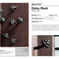 Wall Play™: Daisy, Black By Gold Leaf | Wall Art | Modishstore - 8