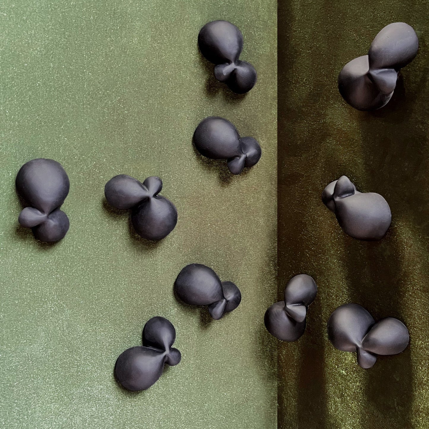 Wall Play™: Node, DK Grey/ Black By Gold Leaf | Wall Art | Modishstore - 1
