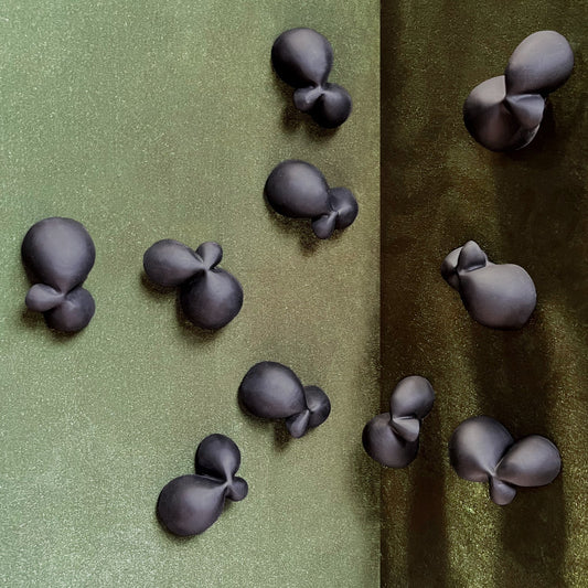 Wall Play™: Node, DK Grey/ Black By Gold Leaf | Wall Art | Modishstore - 1