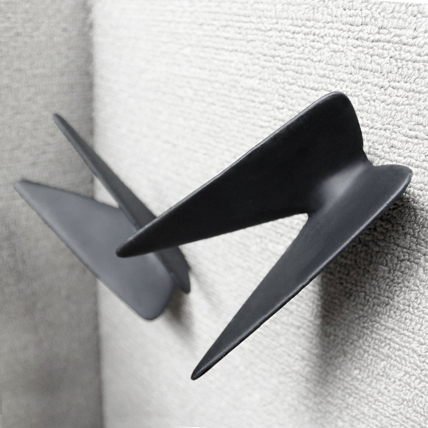 Wall Play™: Wings #1, DK Grey/ Black By Gold Leaf | Wall Art | Modishstore - 1