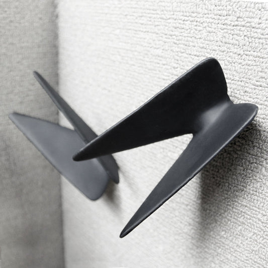 Wall Play™: Wings #1, DK Grey/ Black By Gold Leaf | Wall Art | Modishstore - 1