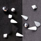 Wall Play™: Spindles, Off-White, Set/2 By Gold Leaf | Wall Art | Modishstore - 5