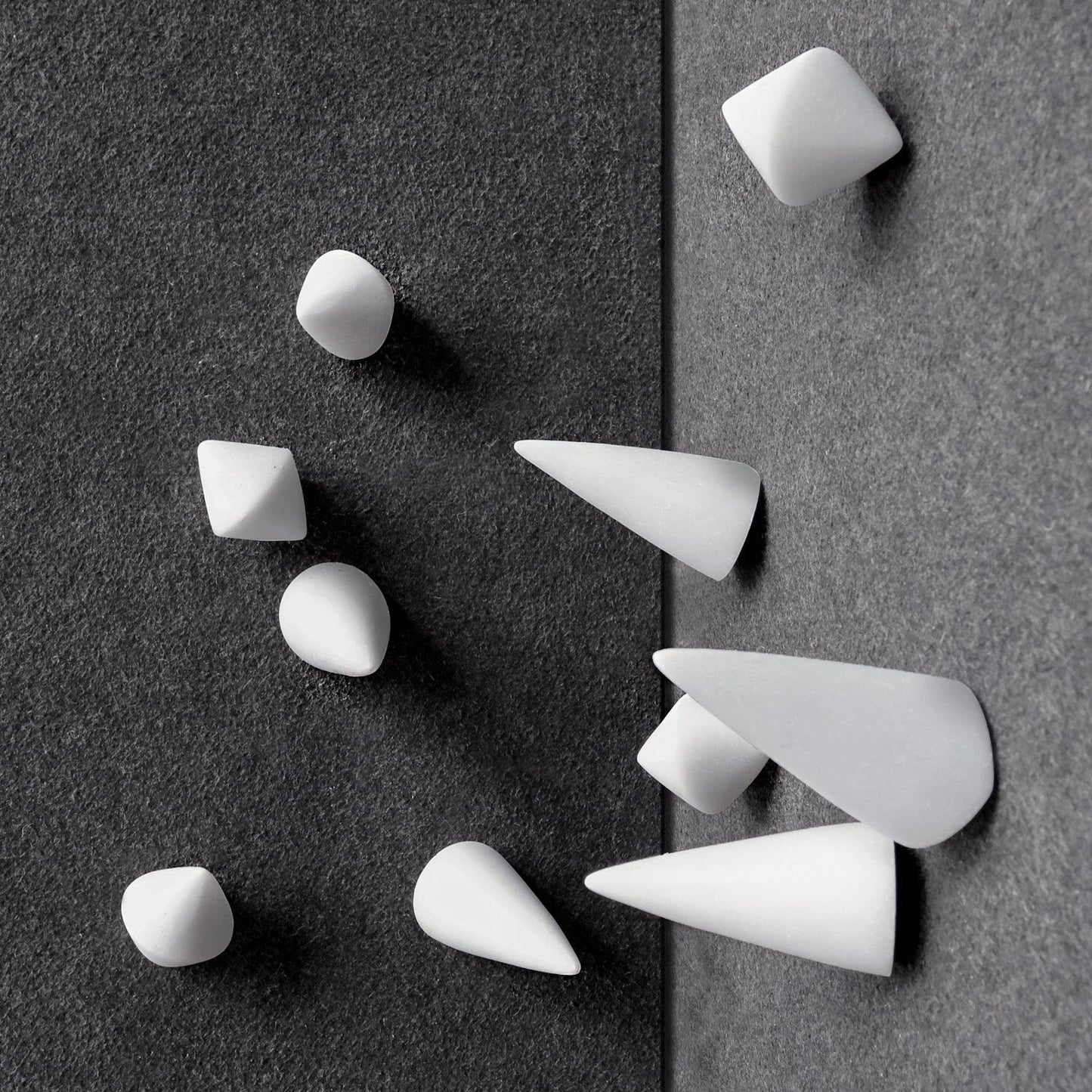 Wall Play™: Spindles, Off-White, Set/2 By Gold Leaf | Wall Art | Modishstore - 1