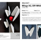 Wall Play™: Wings #2, Off-White By Gold Leaf | Wall Art | Modishstore - 9