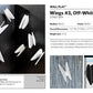 Wall Play™: Wings #3, Off-White By Gold Leaf | Wall Art | Modishstore - 11