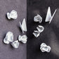 Wall Play™: Petals, Off-White, Set/2 By Gold Leaf | Wall Art | Modishstore - 4