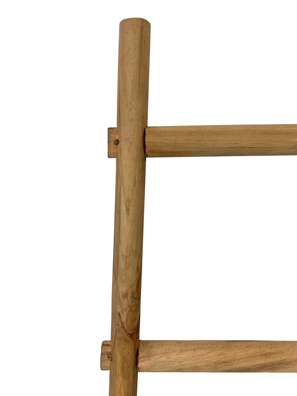Brown Decorative Ladder Shelve By Homeroots | Wall Decor | Modishstore - 3
