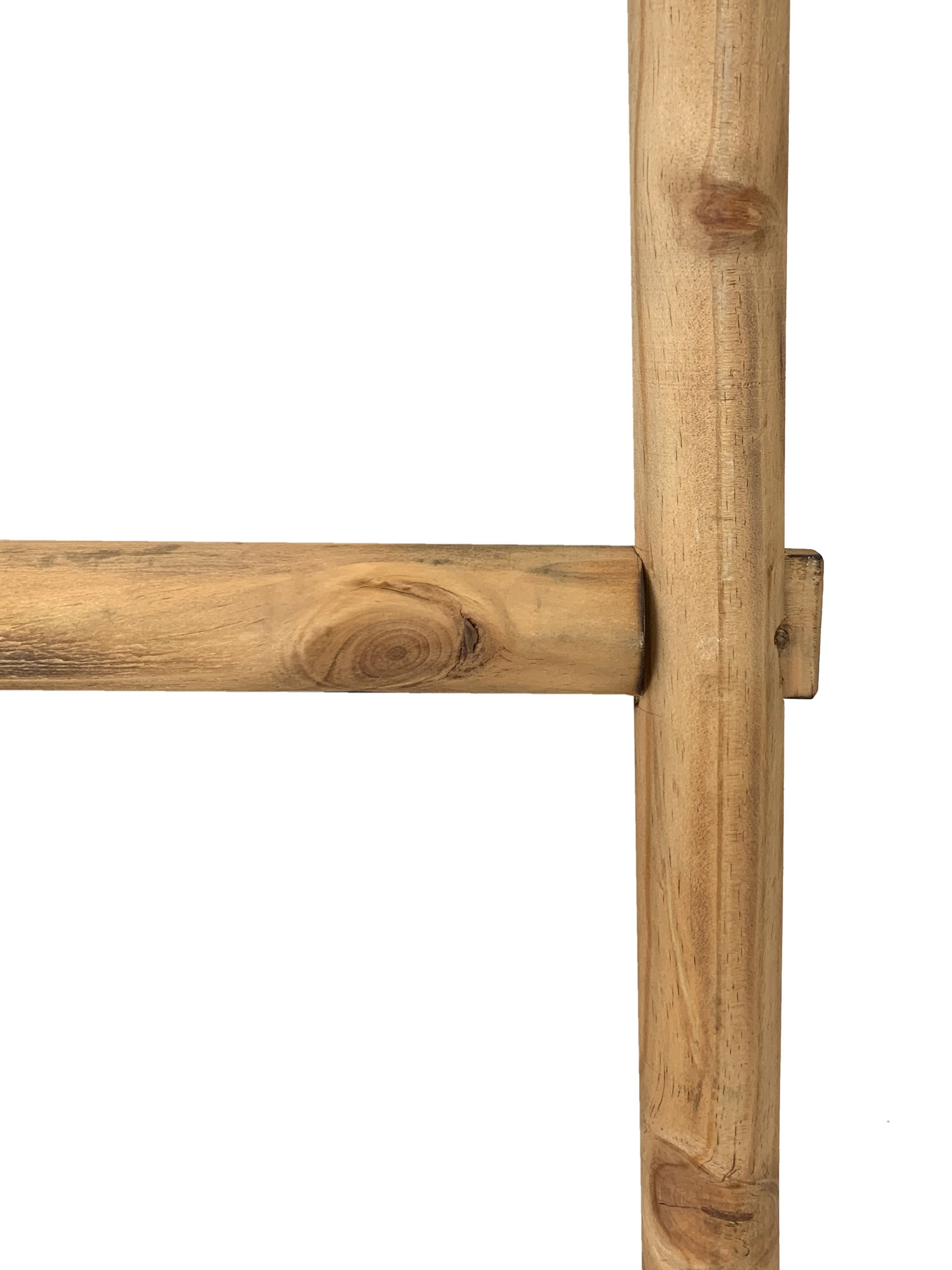 Brown Decorative Ladder Shelve By Homeroots | Wall Decor | Modishstore - 4