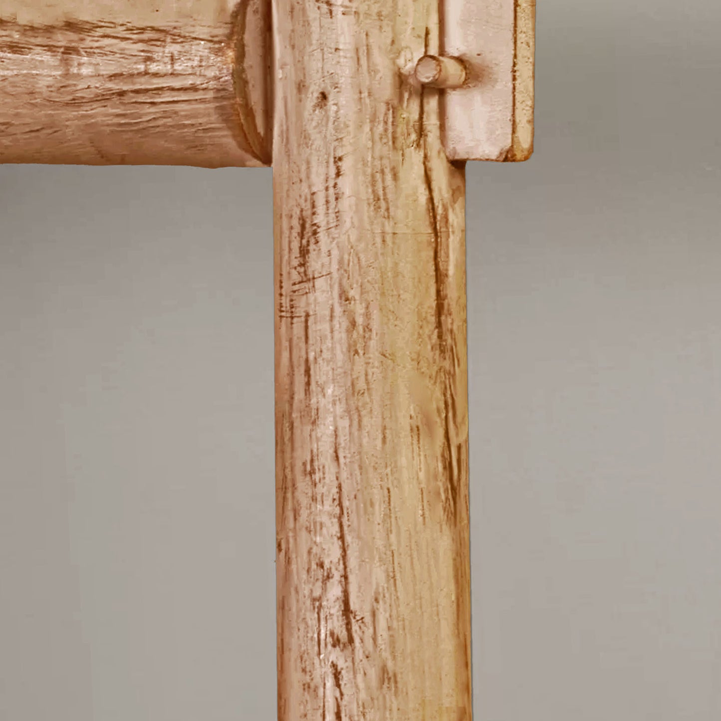 Bronze Metal Floor Lamp With Beige Fabric Shade By Homeroots | Floor Lamps | Modishstore - 8