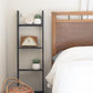 4 Step Blackwash Rustic Wood Ladder Shelf By Homeroots | Wall Decor | Modishstore - 6