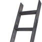 4 Step Blackwash Rustic Wood Ladder Shelf By Homeroots | Wall Decor | Modishstore - 4