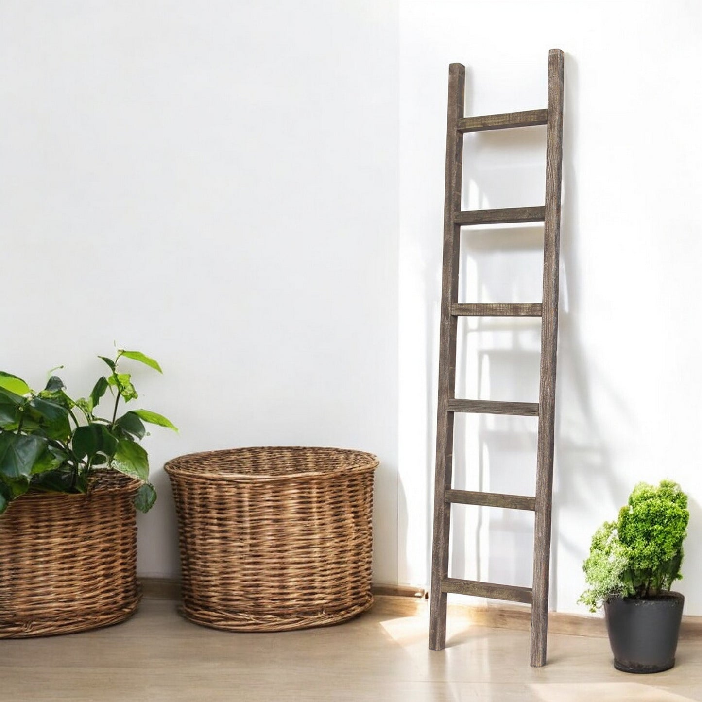 Espresso Wood Hanging Dimensional Sculpture By Homeroots | Wall Decor | Modishstore - 1