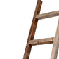 Six Step Rustic Weathered Grey Wood Ladder Shelf By Homeroots | Wall Decor | Modishstore - 3