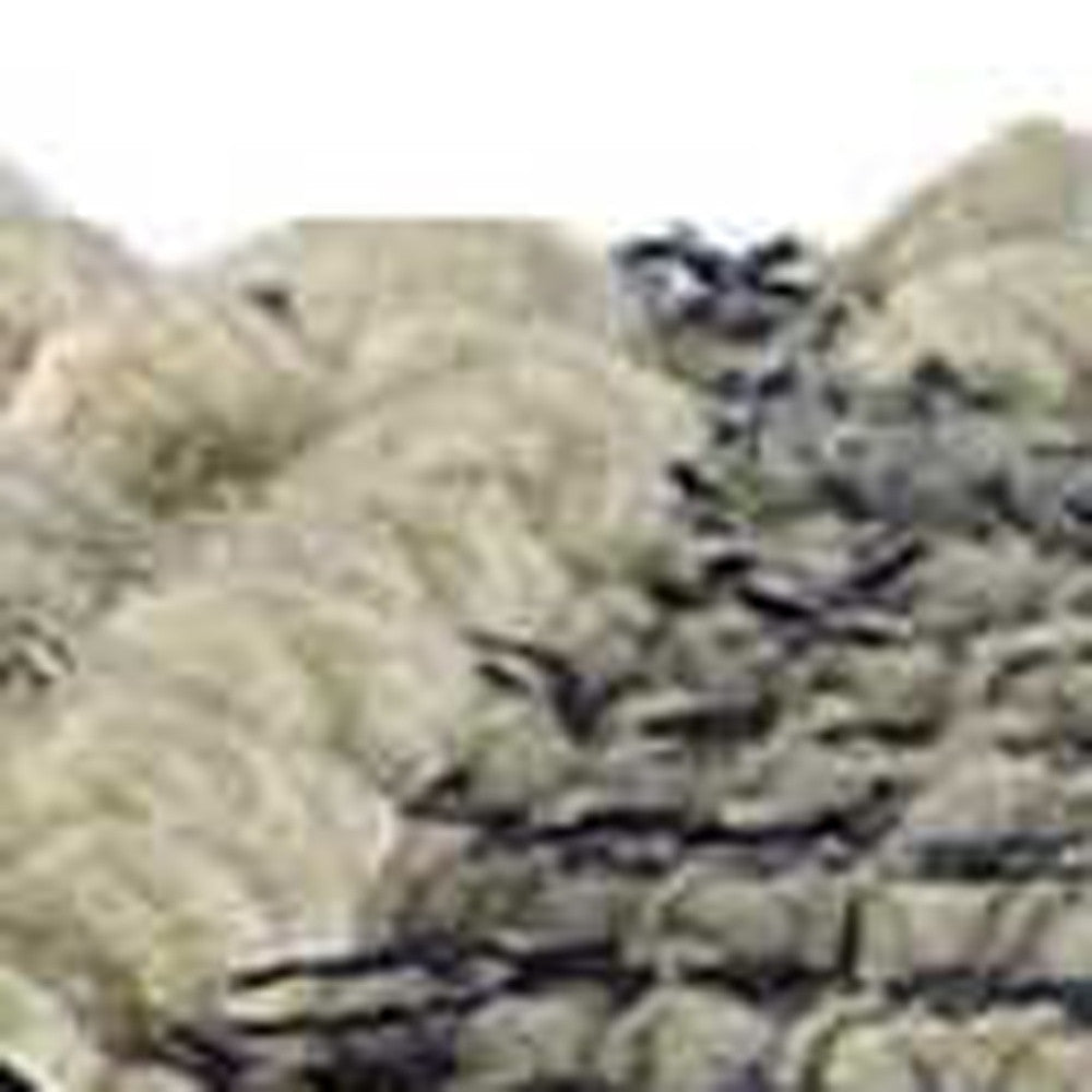 Blue Geometric Pouf Ottoman By Homeroots | Ottomans | Modishstore - 7