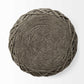 Brown Abstract Pouf Ottoman By Homeroots | Ottomans | Modishstore - 3