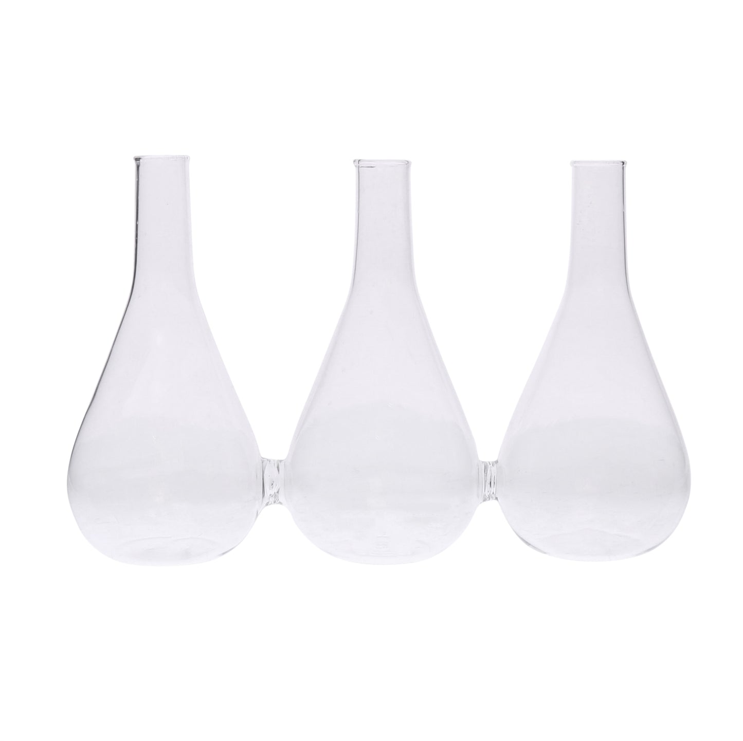 Trio Glass Vase Set Of 4 By HomArt | Vases | Modishstore - 4
