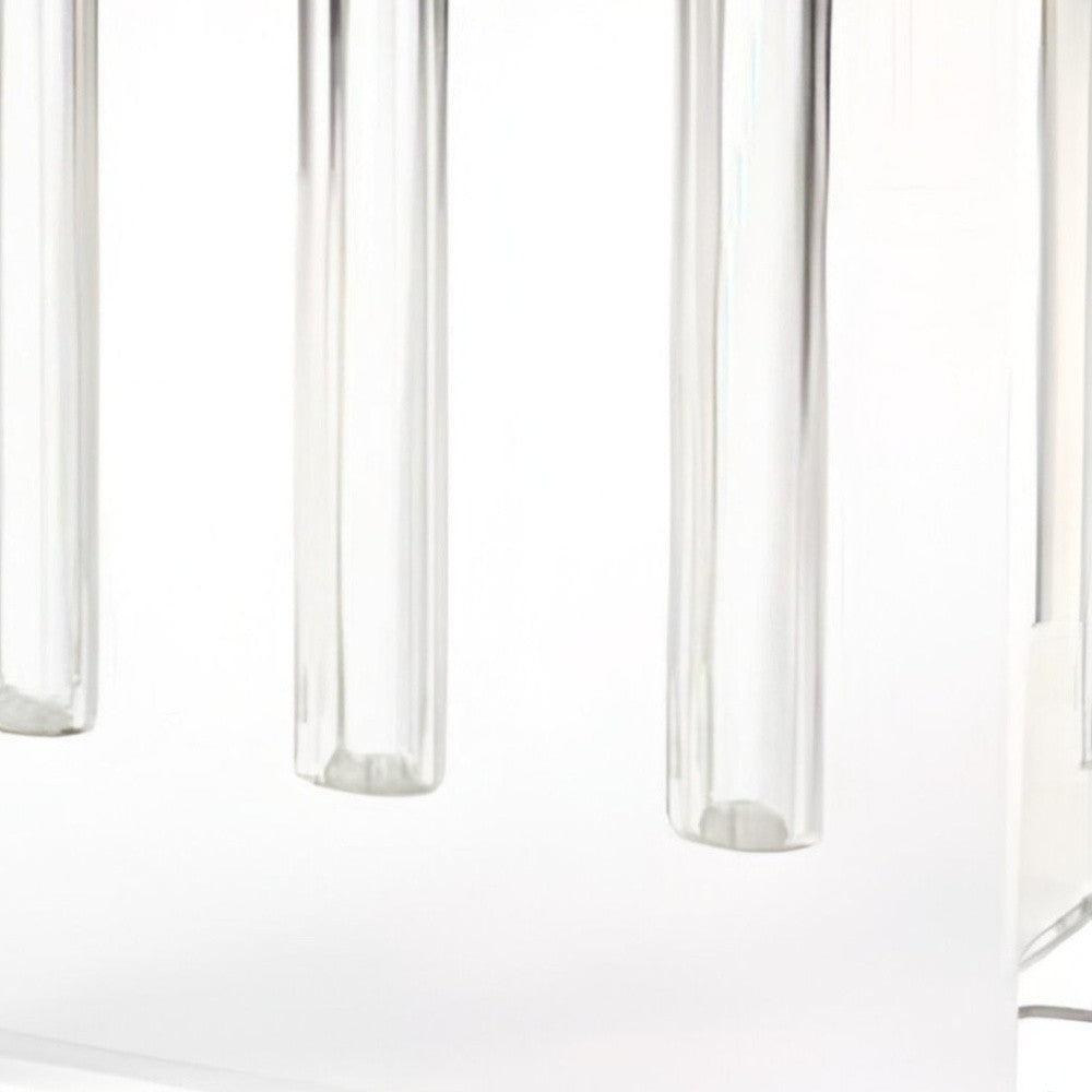 Clear Crystal Clear Square Table Vase By Homeroots | Vases | Modishstore - 3