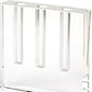 Clear Crystal Clear Square Table Vase By Homeroots | Vases | Modishstore - 4