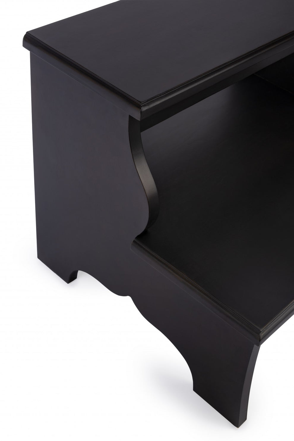 Dark Brown Wood Step Stool By Homeroots | Ottomans | Modishstore - 5