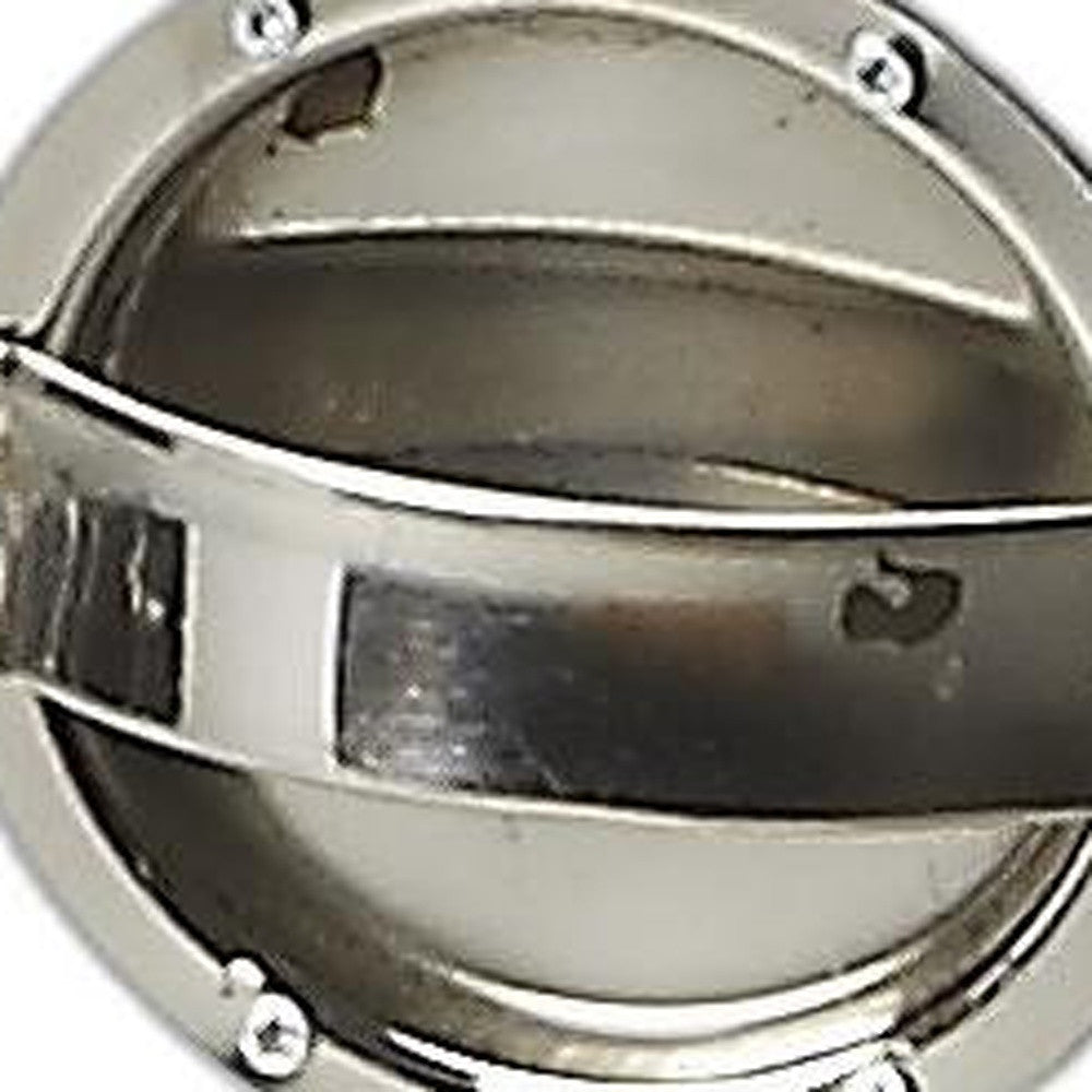 Silver Metal Two Drawer Chest By Homeroots | Dressers | Modishstore - 2