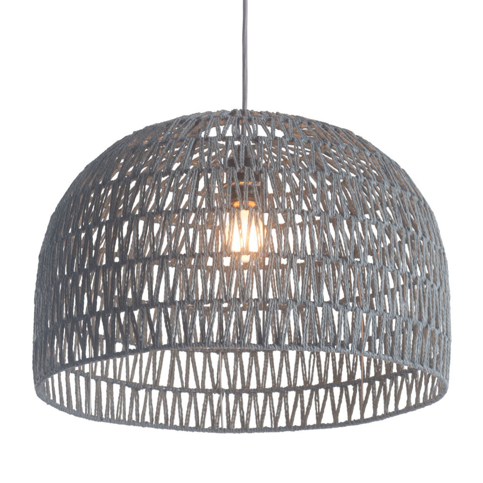 Gray Lantern Metal Dimmable Ceiling Light With Shades By Homeroots | Chandeliers | Modishstore - 2