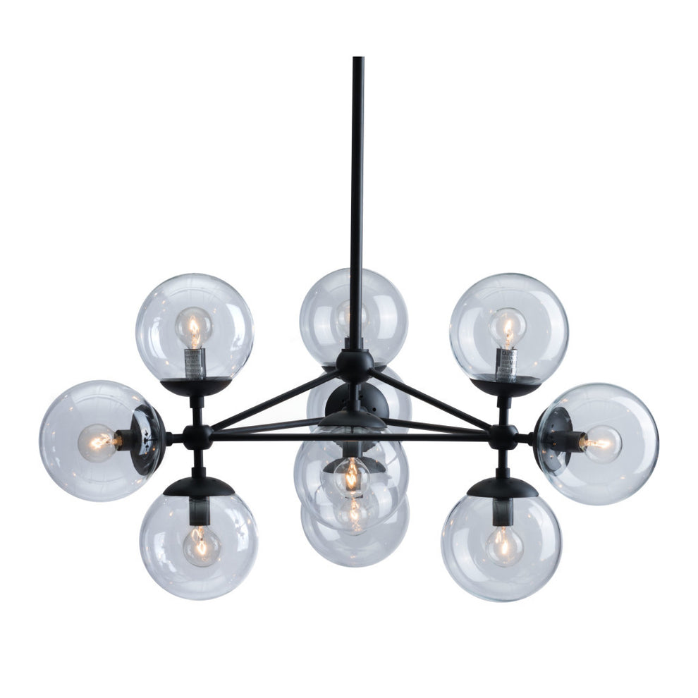 Abundant Ceiling Lamp Black By Homeroots | Chandeliers | Modishstore - 3